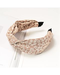 HF1040 Lace Beige Headband