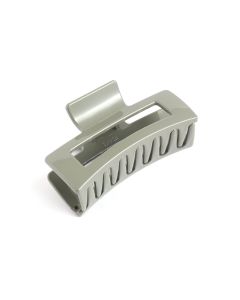 HH0179 Rectangle Hair Claw Clip Olive