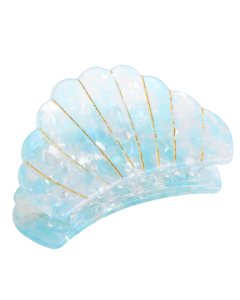 HH0390 Shell Hair Claw Clip Blue