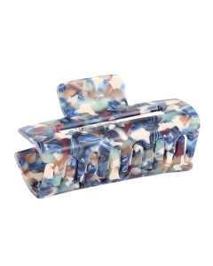 HH0465 Rectangle Hair Claw Blue