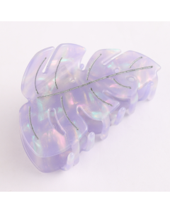HH0496 Leaf Hair Claw Clip Lilac