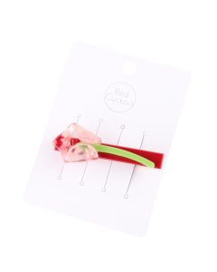 HH0653 Tulip Hair Clip Red