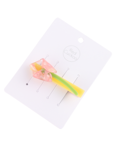 HH0654 Tulip Hair Clip Yellow