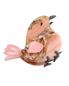  HH0727 Bird Hair Claw Clip Pink