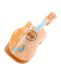HH0732 Guitar Hair Claw Clip Brown
