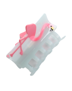 HH0747 Flamingo Hair Claw Clip Mint