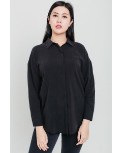 Black Tencel Shirt